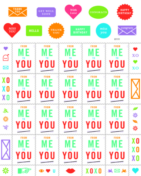 From Me to You stamp